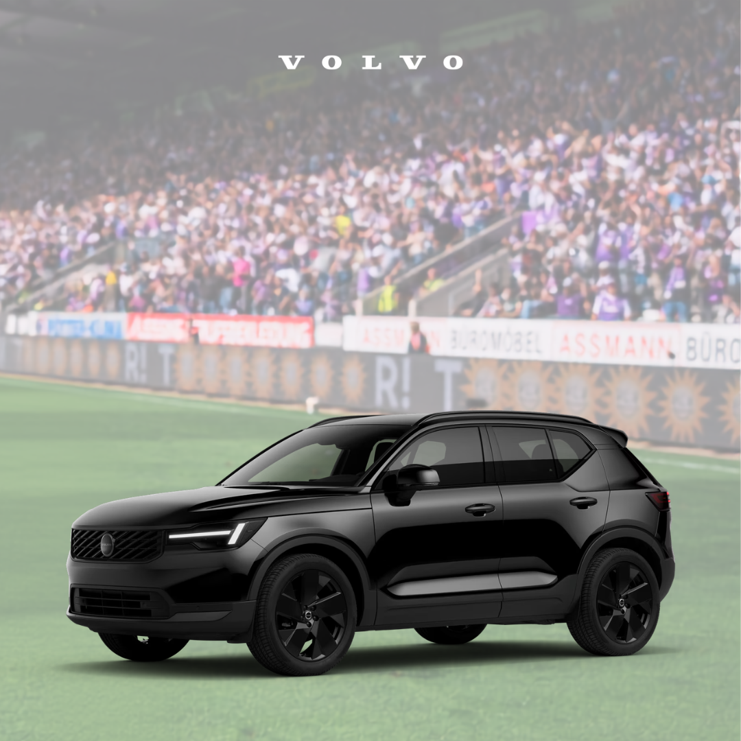 XC40 Black Edition Plus B3 vor der Bremer Brücke